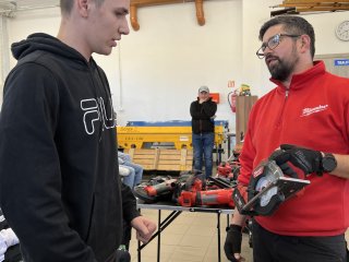 Szkolenie i prezentacja elektronarzędzi firmy Milwaukee