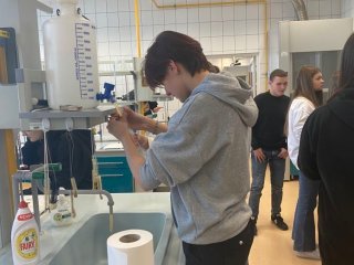 Warsztaty uczniów Budowlanki na UM Lublin