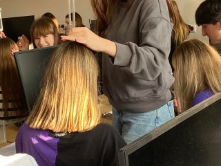 Warsztaty uczniów Budowlanki na UM Lublin