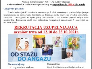 POWIAT BIŁGORAJSKI – realizuje projekt dofinansowany ze środków Unii Europejskiej