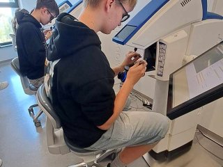 Uczniowie Budowlanki na Lubelskim Festiwalu Nauki