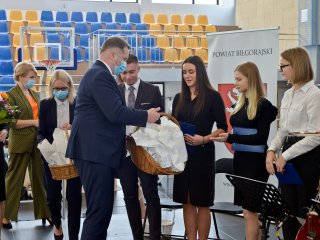 Uroczyste otwarcie wyremontowanej hali sportowej