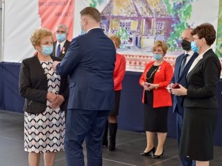 Uroczyste otwarcie wyremontowanej hali sportowej