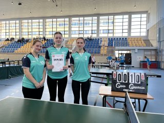 Powiatowa Licealiada w drużynowym tenisie stołowym