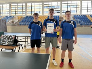 Powiatowa Licealiada w drużynowym tenisie stołowym