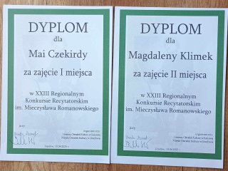 XXIII Regionalny Konkurs Recytatorski im. Mieczysława Romanowskiego