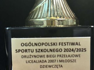 5 miejsce w Polsce w biegach przełajowych!!!