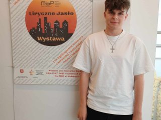 Mateusz laureatem ogólnopolskiego konkursu „Liryczne Jasło”