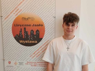 Mateusz laureatem ogólnopolskiego konkursu „Liryczne Jasło”