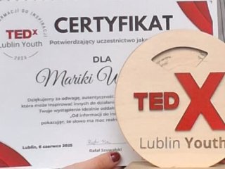  Uczennica ZSBIO na TEDx Lublin Youth 2025!