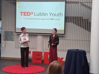  Uczennica ZSBIO na TEDx Lublin Youth 2025!