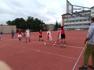 I miejsce reprezentacji ZSBiO chłopców w turnieju piłki koszykowej 3x3
