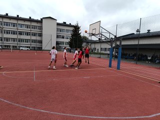 I miejsce reprezentacji ZSBiO chłopców w turnieju piłki koszykowej 3x3