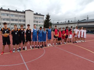 I miejsce reprezentacji ZSBiO chłopców w turnieju piłki koszykowej 3x3