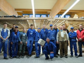 Uczniowie „Budowlanki” na praktykach w Niemczech