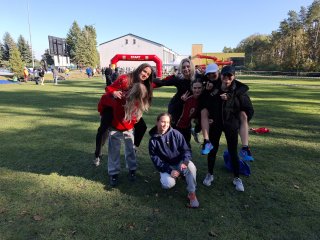 Złota sztafeta! Dziewczęta z ZSBiO najlepsze w województwie!!!