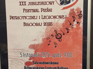 XXX konkurs piosenki patriotycznej