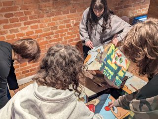 Wyjazd klas 4c i 4b LO do Łodzi