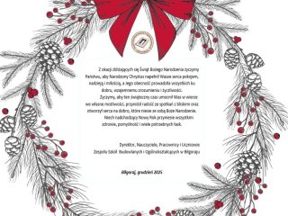 Życzenia Bożonarodzeniowe