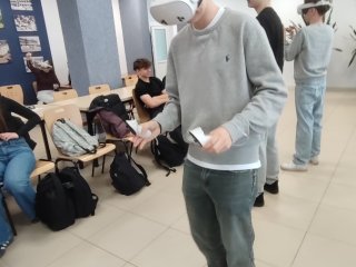 Zajęcia z doradztwa zawodowego z wykorzystaniem gogli VR