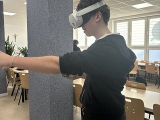 Zajęcia z doradztwa zawodowego z wykorzystaniem gogli VR