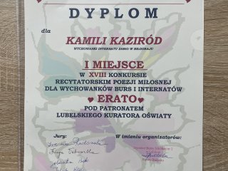 I miejsce dla Kamili